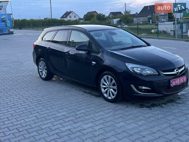 Черный Опель Астра, объемом двигателя 1.4 л и пробегом 275 тыс. км за 7500 $, фото 9 на Automoto.ua