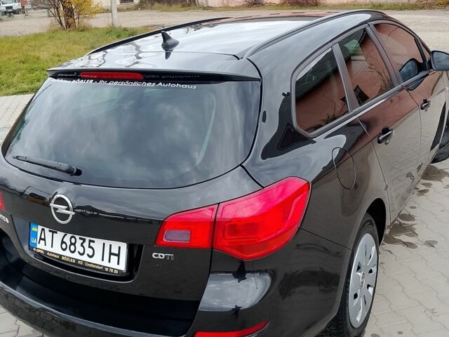 Черный Опель Астра, объемом двигателя 1.7 л и пробегом 2 тыс. км за 6200 $, фото 1 на Automoto.ua