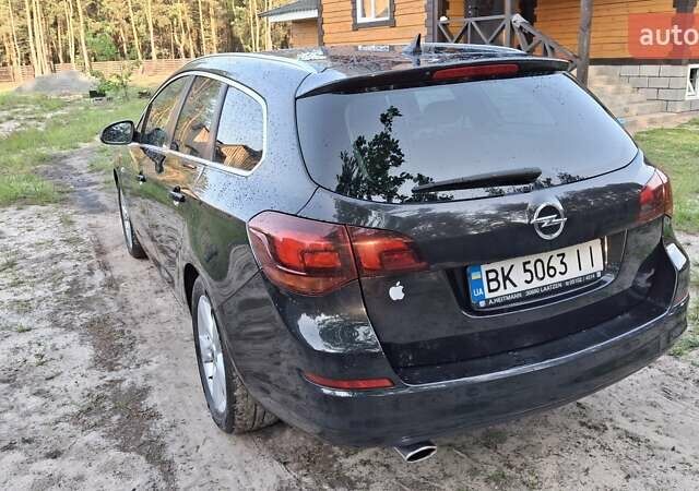 Черный Опель Астра, объемом двигателя 1.96 л и пробегом 241 тыс. км за 7300 $, фото 15 на Automoto.ua