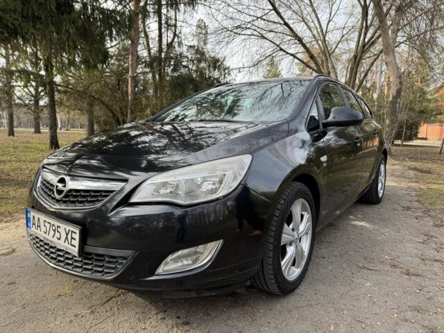 Черный Опель Астра, объемом двигателя 1.7 л и пробегом 281 тыс. км за 6999 $, фото 1 на Automoto.ua