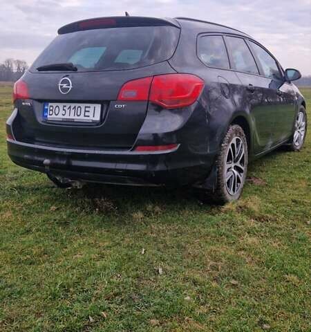 Черный Опель Астра, объемом двигателя 1.7 л и пробегом 200 тыс. км за 7200 $, фото 5 на Automoto.ua