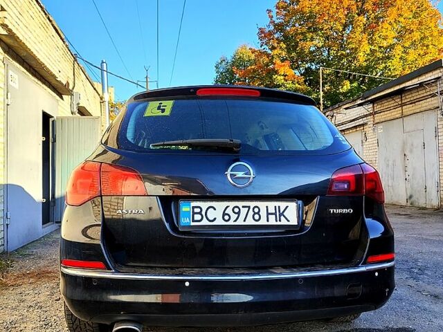 Опель Астра 2012 в Львове на Automoto.ua Черный Опель Астра, объемом двигателя 1.4 л и пробегом 230 тыс. км за 6100 $, фото 1 на Automoto.ua