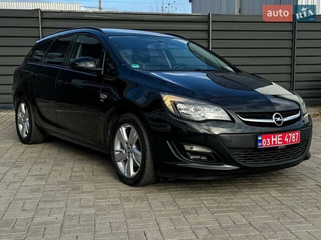 Черный Опель Астра, объемом двигателя 1.7 л и пробегом 218 тыс. км за 8500 $, фото 5 на Automoto.ua