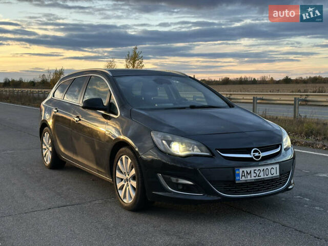 Опель Астра 2013 у Житомирі на Automoto.ua Чорний Опель Астра, об'ємом двигуна 1.7 л та пробігом 193 тис. км за 7800 $, фото 1 на Automoto.ua