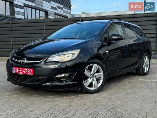 Черный Опель Астра, объемом двигателя 1.7 л и пробегом 218 тыс. км за 8500 $, фото 6 на Automoto.ua