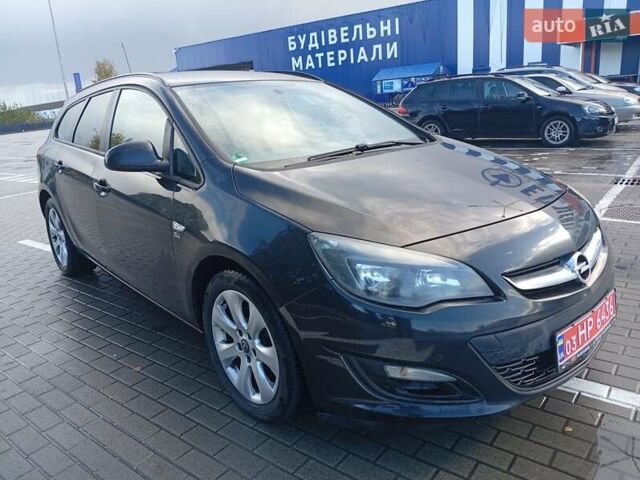Черный Опель Астра, объемом двигателя 1.7 л и пробегом 277 тыс. км за 6999 $, фото 2 на Automoto.ua