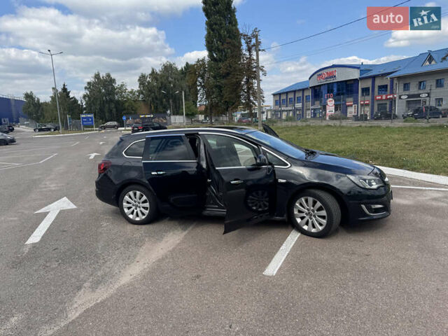 Черный Опель Астра, объемом двигателя 1.7 л и пробегом 191 тыс. км за 7800 $, фото 11 на Automoto.ua