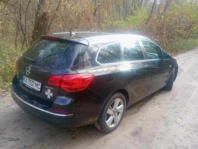 Черный Опель Астра, объемом двигателя 1.7 л и пробегом 228 тыс. км за 7300 $, фото 3 на Automoto.ua