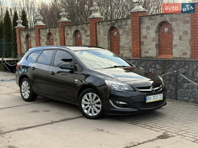 Черный Опель Астра, объемом двигателя 1.7 л и пробегом 258 тыс. км за 6999 $, фото 1 на Automoto.ua