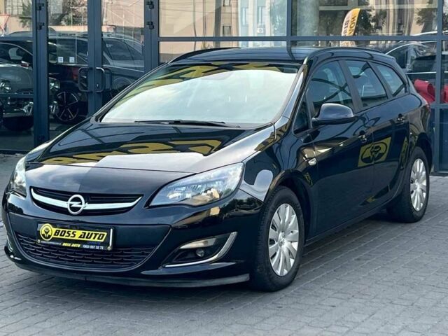 Черный Опель Астра, объемом двигателя 1.7 л и пробегом 216 тыс. км за 7800 $, фото 2 на Automoto.ua
