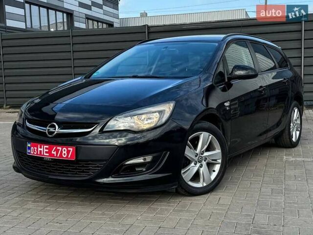 Черный Опель Астра, объемом двигателя 1.7 л и пробегом 218 тыс. км за 8500 $, фото 2 на Automoto.ua