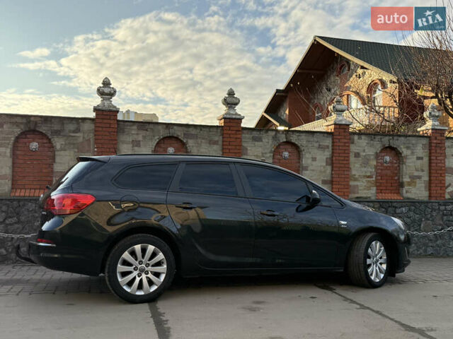 Черный Опель Астра, объемом двигателя 1.7 л и пробегом 258 тыс. км за 6999 $, фото 12 на Automoto.ua