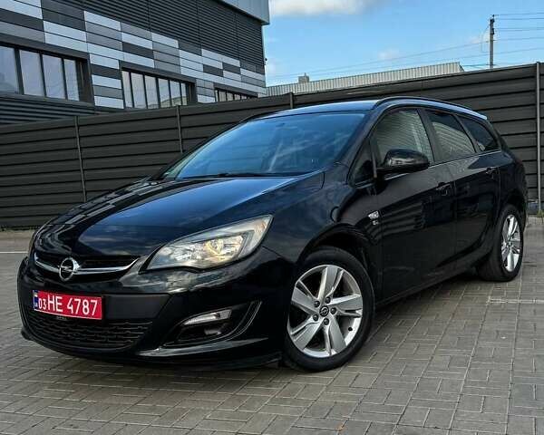 Черный Опель Астра, объемом двигателя 1.7 л и пробегом 218 тыс. км за 8500 $, фото 3 на Automoto.ua