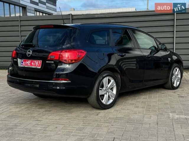 Черный Опель Астра, объемом двигателя 1.7 л и пробегом 218 тыс. км за 8500 $, фото 12 на Automoto.ua