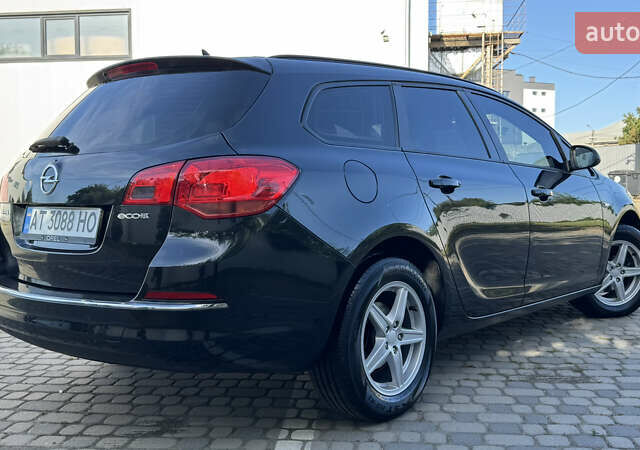 Черный Опель Астра, объемом двигателя 1.25 л и пробегом 220 тыс. км за 7950 $, фото 10 на Automoto.ua