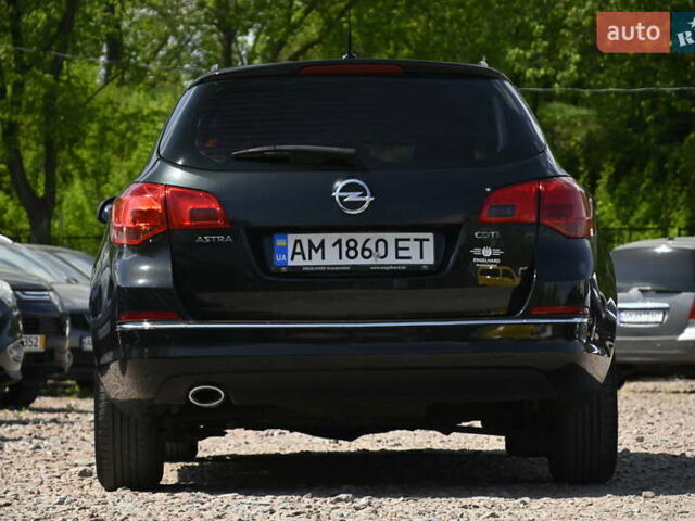 Опель Астра 2014 у Бердичеве на Automoto.ua Чорний Опель Астра, об'ємом двигуна 1.96 л та пробігом 238 тис. км за 8700 $, фото 7 на Automoto.ua