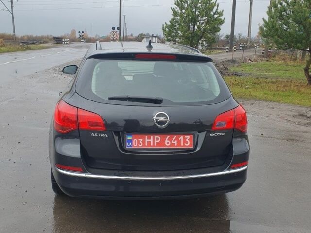 Черный Опель Астра, объемом двигателя 1.6 л и пробегом 251 тыс. км за 7500 $, фото 4 на Automoto.ua
