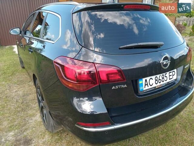 Черный Опель Астра, объемом двигателя 1.6 л и пробегом 163 тыс. км за 9800 $, фото 9 на Automoto.ua