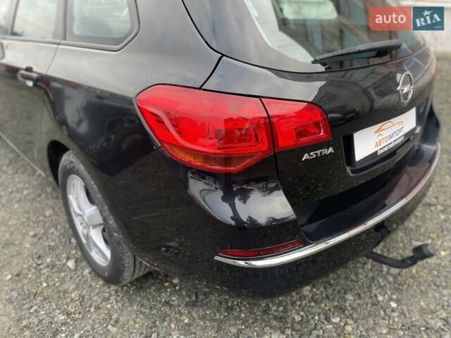 Черный Опель Астра, объемом двигателя 1.5 л и пробегом 197 тыс. км за 9400 $, фото 14 на Automoto.ua