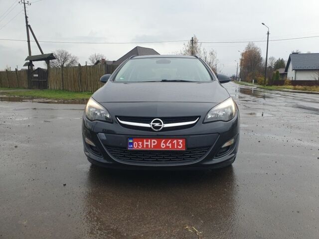 Черный Опель Астра, объемом двигателя 1.6 л и пробегом 251 тыс. км за 7500 $, фото 1 на Automoto.ua