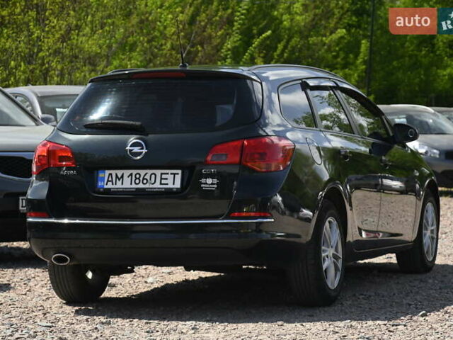 Опель Астра 2014 у Бердичеве на Automoto.ua Чорний Опель Астра, об'ємом двигуна 1.96 л та пробігом 238 тис. км за 8700 $, фото 8 на Automoto.ua