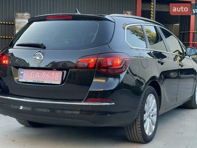 Черный Опель Астра, объемом двигателя 1.6 л и пробегом 292 тыс. км за 8950 $, фото 7 на Automoto.ua