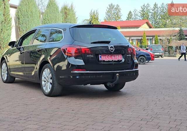 Черный Опель Астра, объемом двигателя 1.6 л и пробегом 183 тыс. км за 8850 $, фото 33 на Automoto.ua