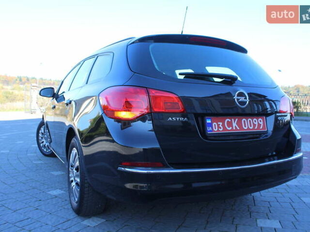 Черный Опель Астра, объемом двигателя 1.6 л и пробегом 205 тыс. км за 8290 $, фото 7 на Automoto.ua
