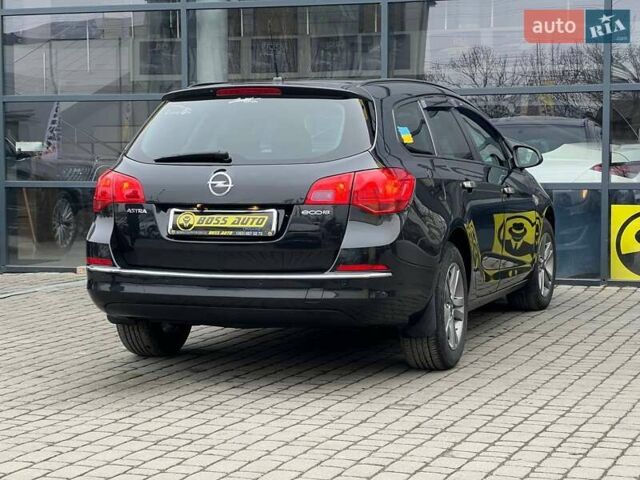 Черный Опель Астра, объемом двигателя 1.6 л и пробегом 145 тыс. км за 9600 $, фото 6 на Automoto.ua