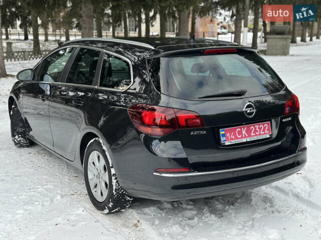 Черный Опель Астра, объемом двигателя 1.6 л и пробегом 220 тыс. км за 9200 $, фото 5 на Automoto.ua