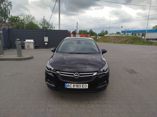 Черный Опель Астра, объемом двигателя 1.6 л и пробегом 240 тыс. км за 9533 $, фото 1 на Automoto.ua