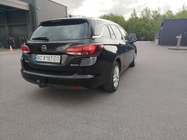 Черный Опель Астра, объемом двигателя 1.6 л и пробегом 240 тыс. км за 9533 $, фото 5 на Automoto.ua