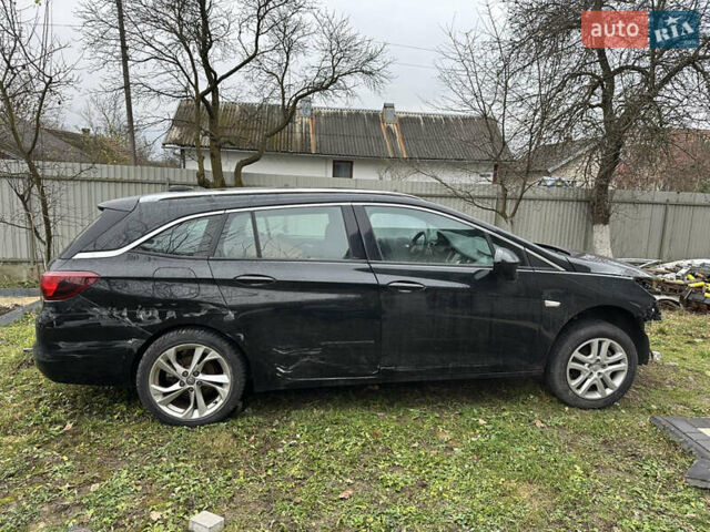 Черный Опель Астра, объемом двигателя 1.6 л и пробегом 250 тыс. км за 3200 $, фото 3 на Automoto.ua