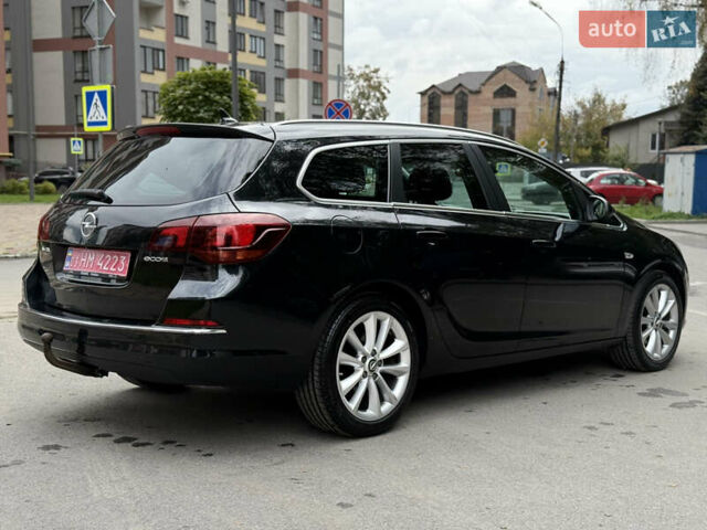 Черный Опель Астра, объемом двигателя 1.6 л и пробегом 243 тыс. км за 10350 $, фото 11 на Automoto.ua