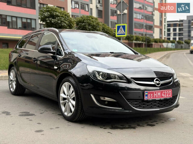 Черный Опель Астра, объемом двигателя 1.6 л и пробегом 243 тыс. км за 10350 $, фото 2 на Automoto.ua