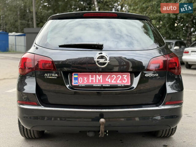 Черный Опель Астра, объемом двигателя 1.6 л и пробегом 243 тыс. км за 10350 $, фото 8 на Automoto.ua