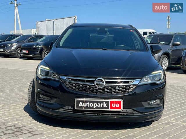 Черный Опель Астра, объемом двигателя 1.6 л и пробегом 209 тыс. км за 10990 $, фото 1 на Automoto.ua