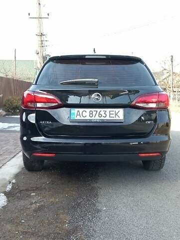 Черный Опель Астра, объемом двигателя 1.6 л и пробегом 178 тыс. км за 10500 $, фото 6 на Automoto.ua