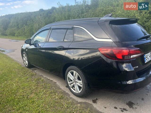 Черный Опель Астра, объемом двигателя 1.6 л и пробегом 242 тыс. км за 8400 $, фото 6 на Automoto.ua