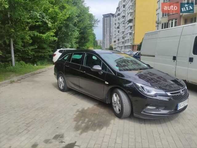 Черный Опель Астра, объемом двигателя 1.6 л и пробегом 295 тыс. км за 11400 $, фото 3 на Automoto.ua