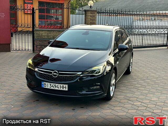 Черный Опель Астра, объемом двигателя 1.6 л и пробегом 238 тыс. км за 10900 $, фото 3 на Automoto.ua