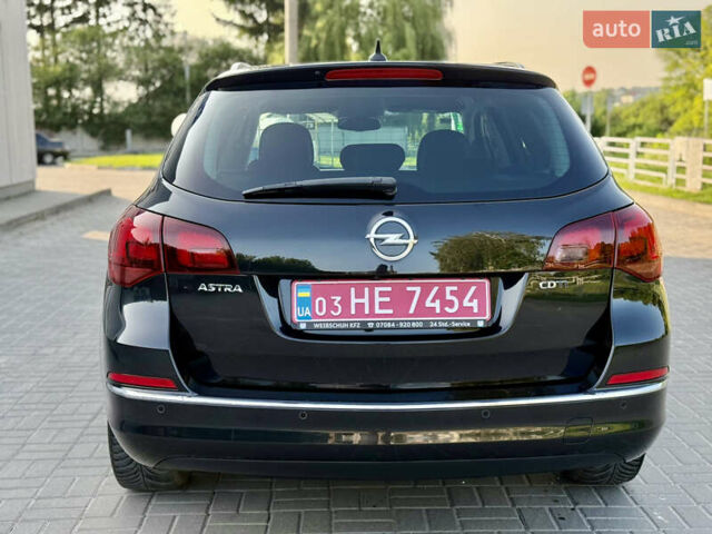 Черный Опель Астра, объемом двигателя 1.6 л и пробегом 225 тыс. км за 9800 $, фото 9 на Automoto.ua