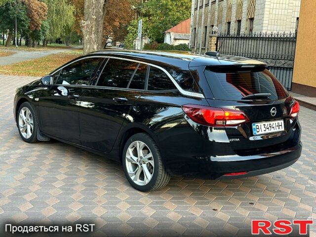 Черный Опель Астра, объемом двигателя 1.6 л и пробегом 238 тыс. км за 10900 $, фото 5 на Automoto.ua