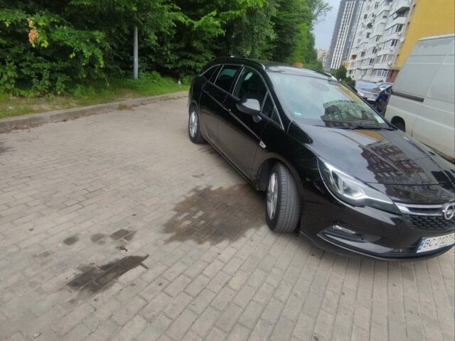 Черный Опель Астра, объемом двигателя 1.6 л и пробегом 305 тыс. км за 10100 $, фото 1 на Automoto.ua