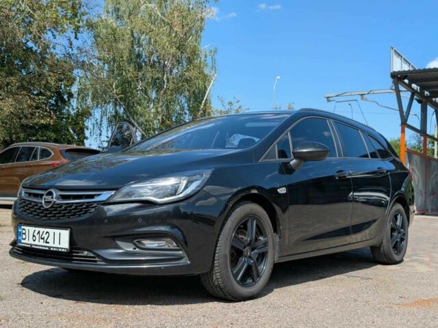 Черный Опель Астра, объемом двигателя 1.6 л и пробегом 280 тыс. км за 8522 $, фото 1 на Automoto.ua