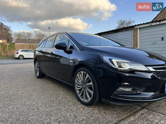 Черный Опель Астра, объемом двигателя 1.6 л и пробегом 142 тыс. км за 12000 $, фото 1 на Automoto.ua