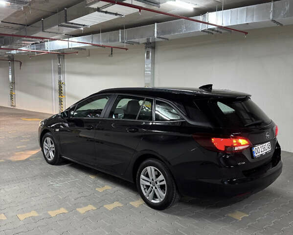 Черный Опель Астра, объемом двигателя 1.6 л и пробегом 195 тыс. км за 11990 $, фото 9 на Automoto.ua