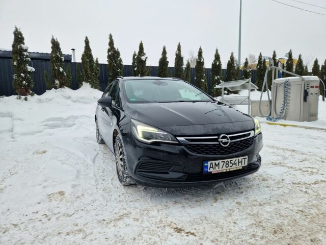 Чорний Опель Астра, об'ємом двигуна 1.6 л та пробігом 209 тис. км за 11500 $, фото 1 на Automoto.ua