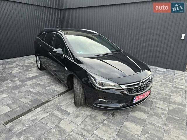 Черный Опель Астра, объемом двигателя 1.6 л и пробегом 203 тыс. км за 10850 $, фото 2 на Automoto.ua