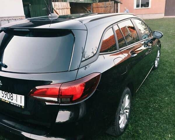 Черный Опель Астра, объемом двигателя 1.5 л и пробегом 172 тыс. км за 11800 $, фото 8 на Automoto.ua